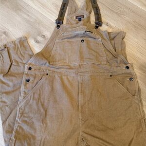 Patagonia Tan Overalls with Pockets